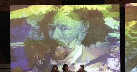 Van Gogh Levend bij de toegangskaarten van de Brighton Dome